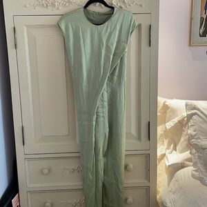Sies Marjan Drapey Satin Jumpsuit